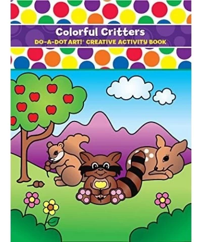 Colorful Critters Do-A-Dot Art Creative Activity Book $24.47 Kids' Drawing & Writing Boards