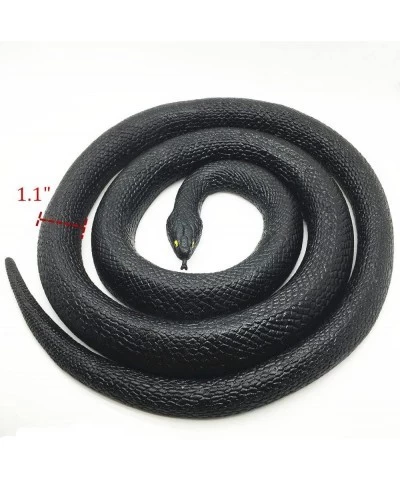 53" Rubber Snake Realistic Fake Snakes Toy for Fool's Day Pranks Halloween $34.19 Gags & Practical Joke Toys