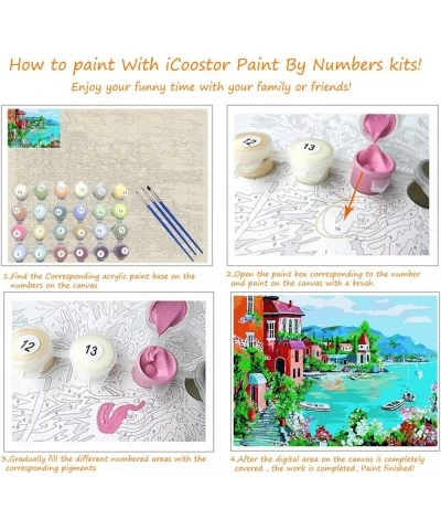 Paint by Numbers DIY Acrylic Painting Kit for Kids & Adults Beginner - 16" x 20" Colorful Tiger Pattern $23.81 Kids' Drawing ...