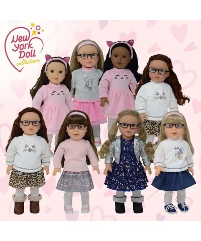 18 Inch Dolls with Soft Hair and Accessories – Soft Body Doll with Sleeping Eyes Poseable Vinyl Arms & Legs Dress Outfit & Gl...