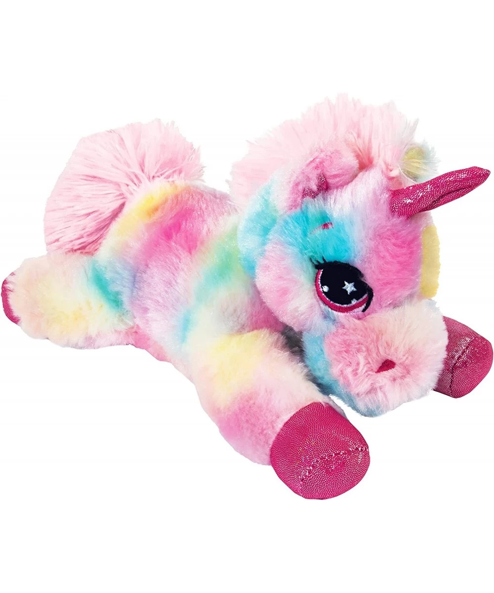 Unicorn Stuffed Animal Unicorn Toys for Girls and Boys 12-Inch Lying Unicorn Plush - Rainbow Pink $23.44 Stuffed Animals & Te...