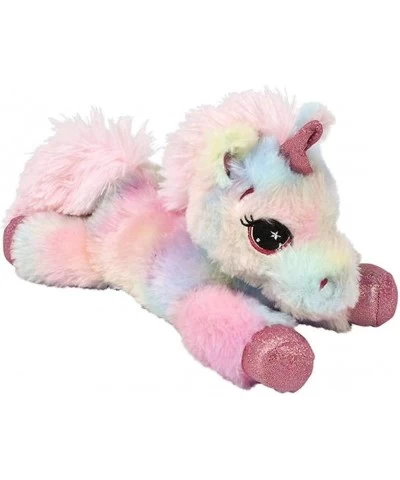 Unicorn Stuffed Animal Unicorn Toys for Girls and Boys 12-Inch Lying Unicorn Plush - Rainbow Pink $23.44 Stuffed Animals & Te...