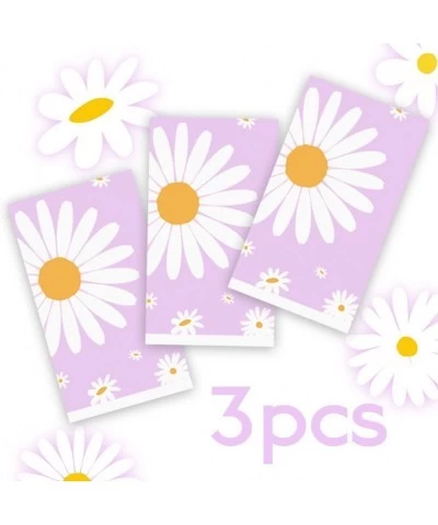 Daisy Party Decorations-3Pcs Daisy Tablecloth Hippie Boho Party Supplies Pink Plastic Table Covers Flower Birthday Decoration...