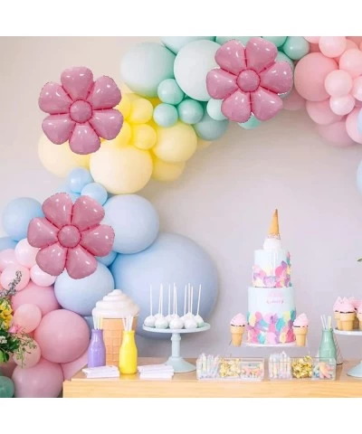 Birthday Party Decorations Flower Party Balloons Supplies Kids Happy Birthday Decorations (Pink) $14.71 Kids' Party Decorations