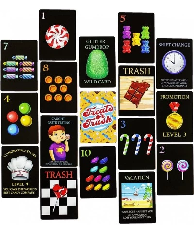 Treats or Trash - Captivating Card Game for Kids & Families. Extremely Fun and Easy to Learn. Gather Your Treats and Try to A...