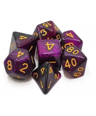 1 Set Polyhedral Dice Set Polyhedral 7-Die Dice Set Dice Set Polyhedral Game Dice Set of D4 D6 D8 D10 D% D12 D20 Compatible w...