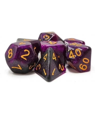 1 Set Polyhedral Dice Set Polyhedral 7-Die Dice Set Dice Set Polyhedral Game Dice Set of D4 D6 D8 D10 D% D12 D20 Compatible w...