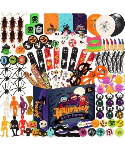 120PCS Halloween Party Favors for Kids and Adults Halloween Party Supplies Trick or Treat Bucket Toy Halloween Party Decorati...