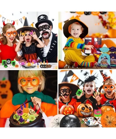 120PCS Halloween Party Favors for Kids and Adults Halloween Party Supplies Trick or Treat Bucket Toy Halloween Party Decorati...