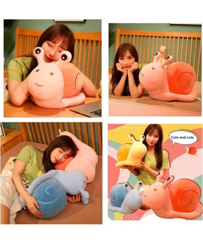 7.9’’Snail Plush Toy Snail Stuffed Animal Plush Doll Soft Pillow for Kids (C) $22.67 Kids' Plush Toy Pillows