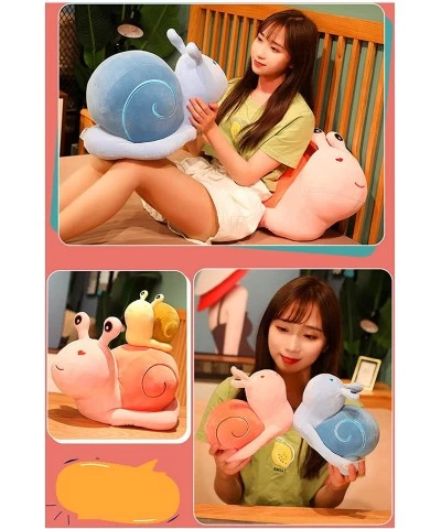 7.9’’Snail Plush Toy Snail Stuffed Animal Plush Doll Soft Pillow for Kids (C) $22.67 Kids' Plush Toy Pillows