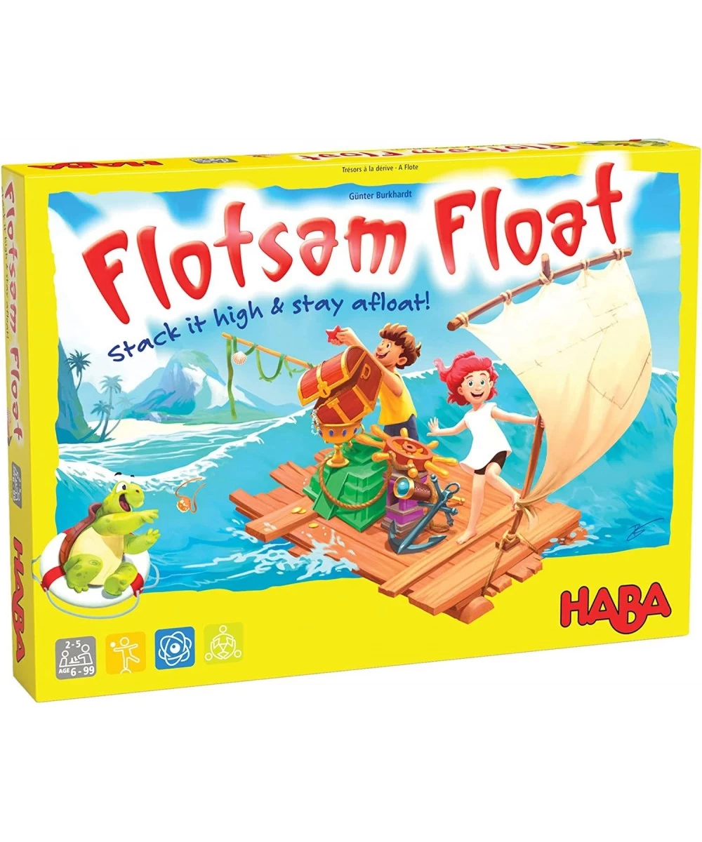 Flotsam Float - Island Hopping Wreckage Piling Stacking and Balancing Game for Ages 6+ (Made in Germany) $67.62 Stacking Games