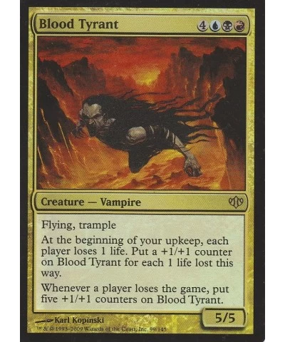 Magic: the Gathering - Blood Tyrant - Conflux - Foil $11.80 Card Games