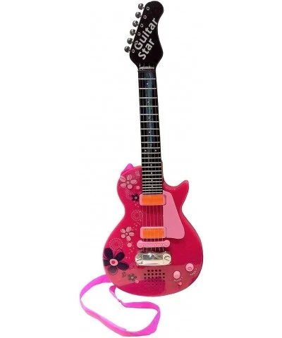 HK-9080A(Pink) Sound Music and Light Fun Junior Guitar for Kids & Beginners Great Gift Pink (Gui5862B) $82.04 Kids' Musical I...