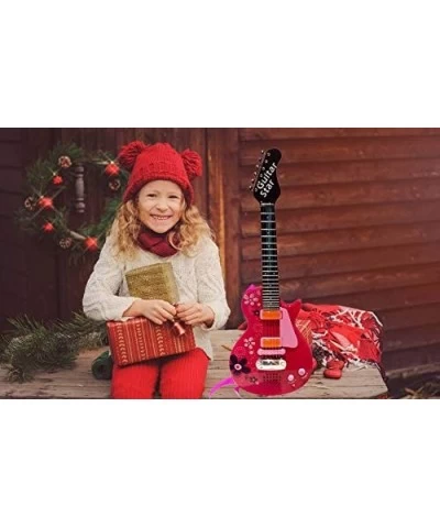 HK-9080A(Pink) Sound Music and Light Fun Junior Guitar for Kids & Beginners Great Gift Pink (Gui5862B) $82.04 Kids' Musical I...