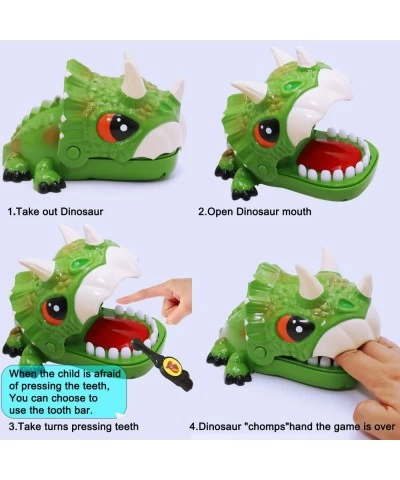 Dinosaur Dentist Game Finger Teeth Toys for Kids Toddler Dinosaur Biting Finger Toys Funny Family Party Tabletop Board Tricky...