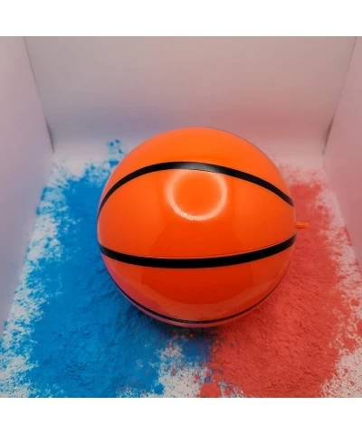 Basketball Gender Reveal Ball - Outdoor Basketball Pink and Blue Baby Theme Party Decorations - Boy or Girl Empty Ball with P...