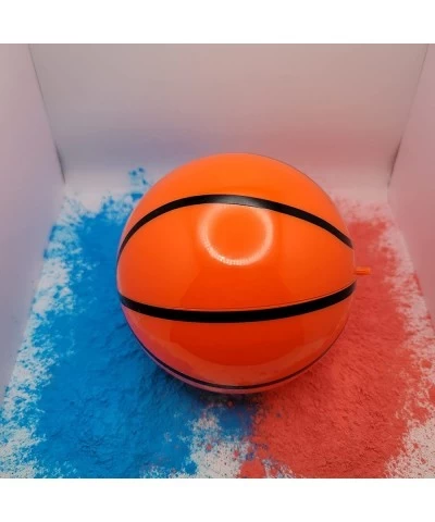 Basketball Gender Reveal Ball - Outdoor Basketball Pink and Blue Baby Theme Party Decorations - Boy or Girl Empty Ball with P...