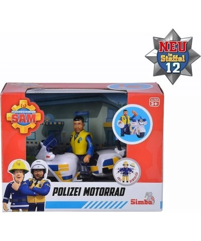 109251092 Fireman Sam Police Motorcycle with Malcolm Figure with Accessories Season 12 from 3 Years $44.56 Kids' Play People ...