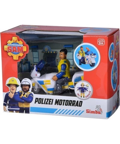 109251092 Fireman Sam Police Motorcycle with Malcolm Figure with Accessories Season 12 from 3 Years $44.56 Kids' Play People ...