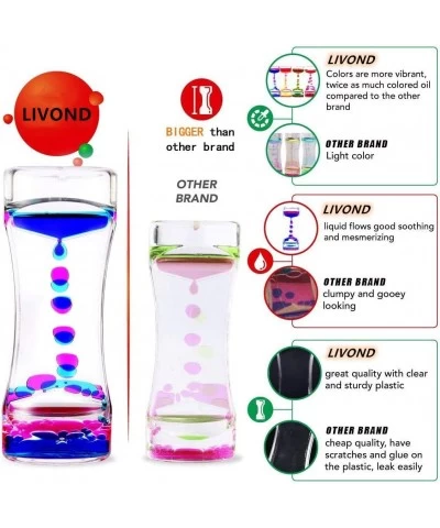 Calming Sensory Toys for Kids with Autism ADHD Anxiety or Special Needs-3 Pack Liquid Motion Bubbler Timers (Style 1) $39.20 ...