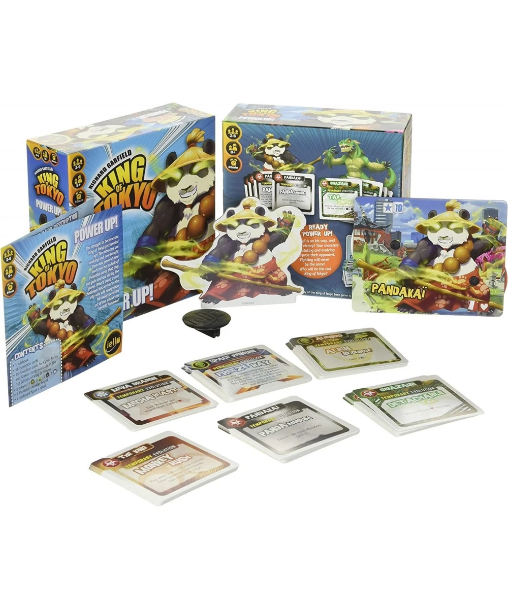 IELLO: King of Tokyo Power Up New Edition Set of Evolution Cards to Power up Your Monsters Included 30 Minute Play Time 2 to ...