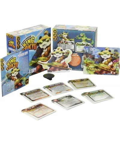 IELLO: King of Tokyo Power Up New Edition Set of Evolution Cards to Power up Your Monsters Included 30 Minute Play Time 2 to ...