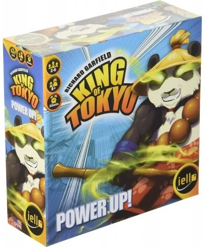 IELLO: King of Tokyo Power Up New Edition Set of Evolution Cards to Power up Your Monsters Included 30 Minute Play Time 2 to ...