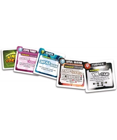 IELLO: King of Tokyo Power Up New Edition Set of Evolution Cards to Power up Your Monsters Included 30 Minute Play Time 2 to ...