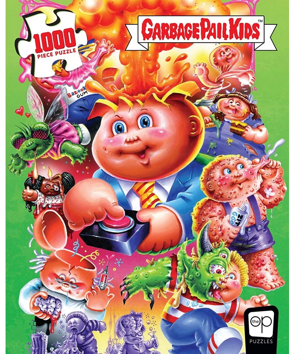 Garbage Pail Kids PuzzlePalooza 1000 Piece Jigsaw Puzzle | 35th Anniversary of GPK | Officially Licensed Garbage Pail Kids Me...