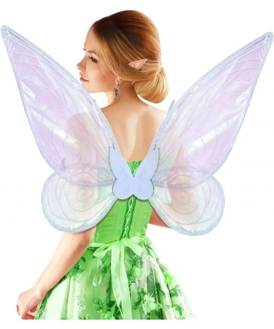 Fairy Wings Angel Butterfly Wings and Fairy Ears Elf Ears Christmas Costumes Gift for Women Kids Girls Masquerade Cosplay (Wh...