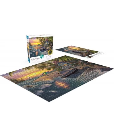 Kim Norlien - Sunset Beach - 1000 Piece Jigsaw Puzzle with Hidden Images $34.20 Jigsaw Puzzles