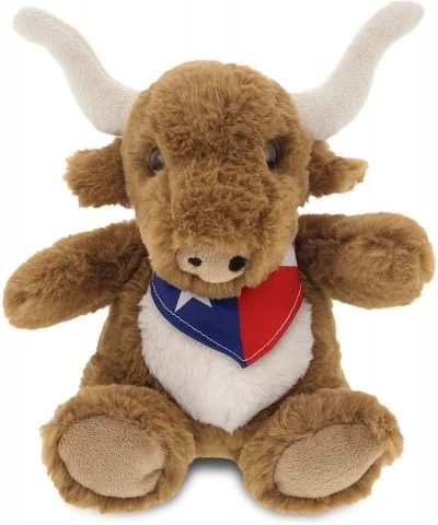 Plush Texas Longhorn Stuffed Animal - Soft Plush Huggable Texas Longhorn Plush Adorable Playtime Plush Toy Cute Wild Life Cud...