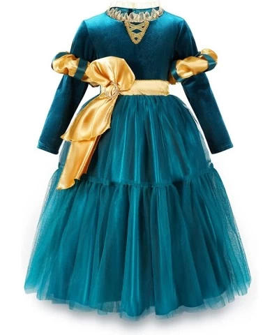 Toddler Girls Merida Costume Princess Dress for Halloween Cosplay $71.35 Kids' Costumes