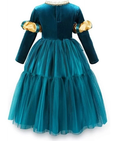 Toddler Girls Merida Costume Princess Dress for Halloween Cosplay $71.35 Kids' Costumes