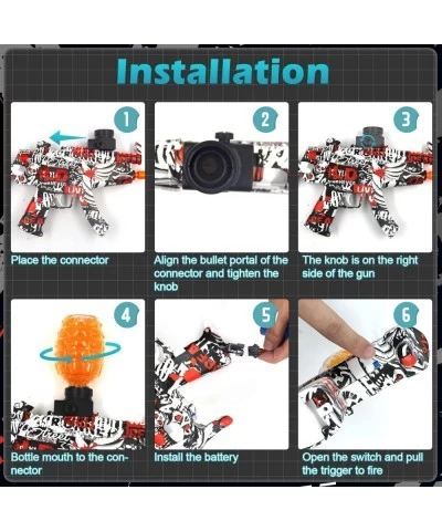 Gel Blaster Splatter Ball Gun Gel Blaster Gun Splat Gun MP5 Gel Blaster Glock Toy Guns Automatic Splatrball Outdoor Shooting ...