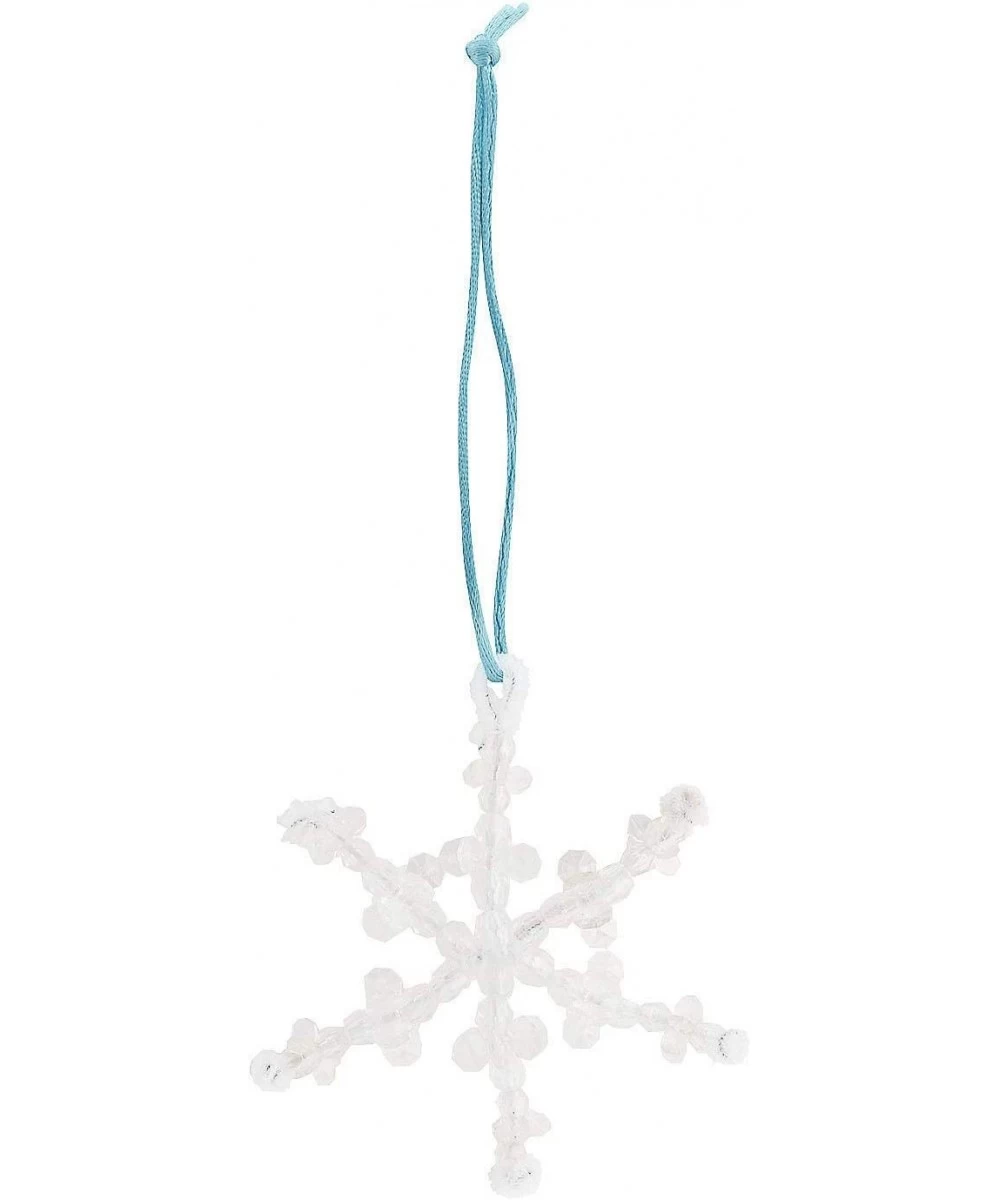 Beaded Snowflake Ornament Craft Kit - Crafts for Kids and Fun Home Activities $27.91 Craft Kits