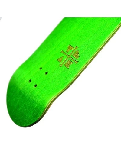 Prolific Wooden Fingerboard Deck Ghillie Green - 34mm x 97mm - Handmade Pro Shape & Size - Five Plies Wood Veneer - Includes ...