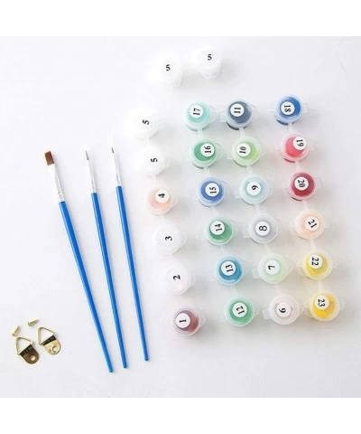 Diy Oil Painting Paint by Number Kit for Adults Paint Quantity Water Football Soccer Art toolkit - Quality Children's Crafts ...