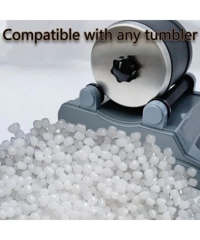 2 LBS Refill Plastic Pellets Rock Tumbling Media for Rock Tumbler Rock Polisher Stone Tumbler Protect and Cushion Fragile Sto...