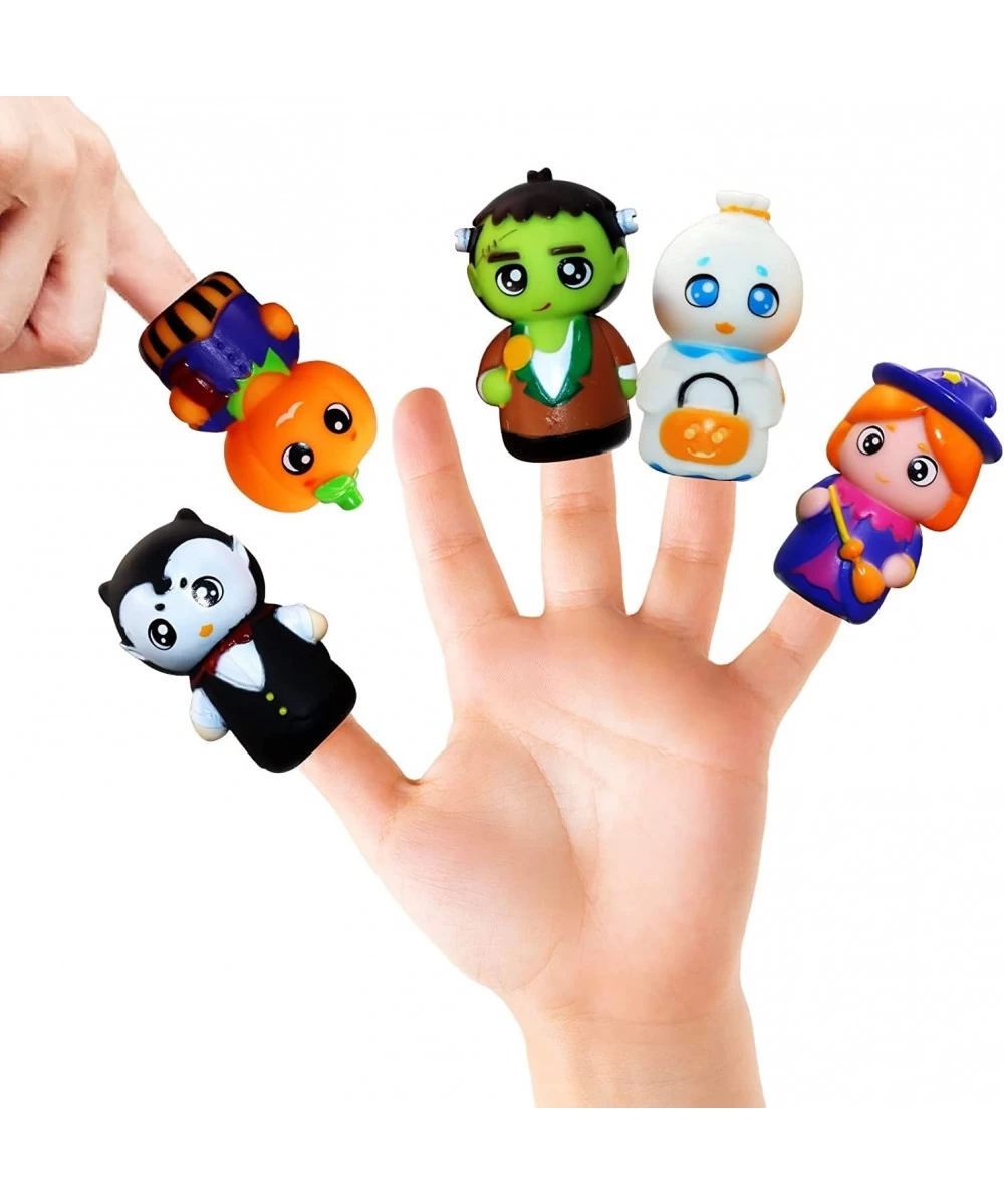 Halloween Finger Puppets for Kids Colorful Finger Hands Party Toys Characters Finger Puppets Set for Toddler Tiny Toys Party ...