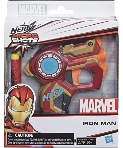 Microshots Marvel Iron Man $23.99 Toy Foam Blasters & Guns