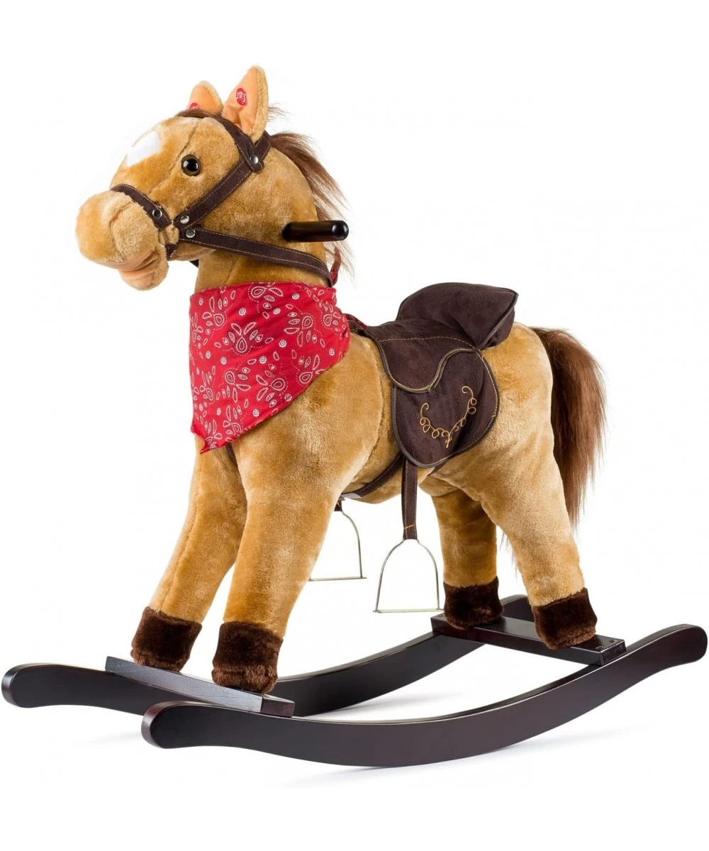 Cowboy Rocking Horse - Tan Brown $141.29 Rocking Horses & Animals