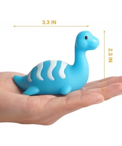 Bath Toys for Toddlers 1-3: 6 Packs Light-Up Floating Dinosaur Baby Toddler Bath Toys Set for Boys Kids Birthday Easter Chris...