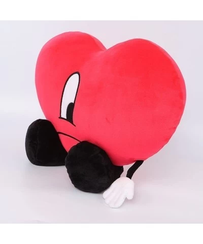 Bad Cute Bunny Plush 12.5inchs Un Verano Sin Ti Plushie Pulsh Toy Stuffed Heart Shape Plush Pillows Novelty Plush Cushion Pil...