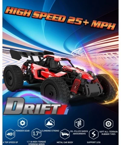 1:14 Scale Remote Control Car RC Alloy Cars 2WD High Speed 25 Km/h All Terrains Toy Grade Electric Rc Racing Truck with Recha...