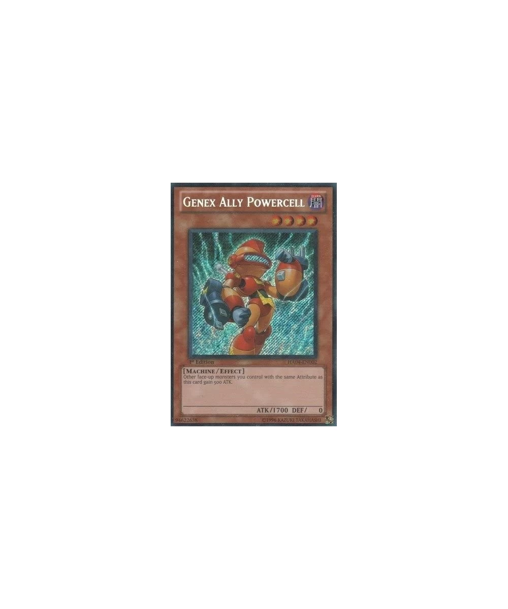 Genex Ally Powercell (HA04-EN002) - Hidden Arsenal 4: Trishulas Triumph - 1st Edition - Secret Rare $12.12 Card Games