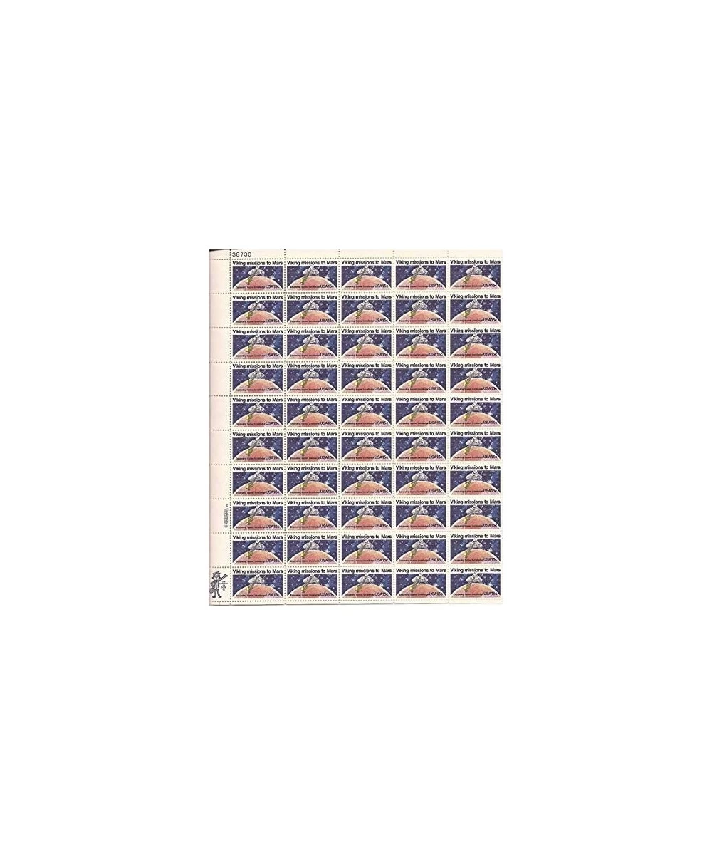 US Stamp - 1978 Viking Mission to Mars - 50 Stamp Sheet - Scott 1759 $16.72 Collectibles Display & Storage