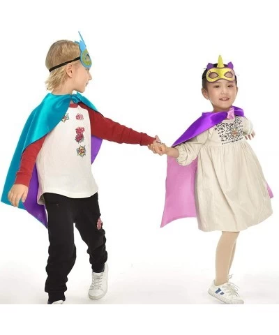 Rainbow Kids Superhero-Capes for Girls Unicorn-Costume and Masks Princess Dress-Up as Birthday Party Favors Gifts $28.12 Kids...