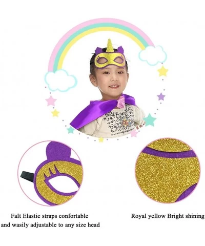 Rainbow Kids Superhero-Capes for Girls Unicorn-Costume and Masks Princess Dress-Up as Birthday Party Favors Gifts $28.12 Kids...